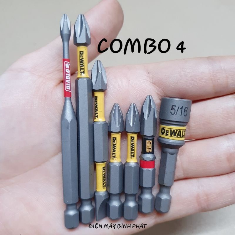 Bộ Mũi Vít 5cm, 9cm, 15cm Hot Nhất Mới 100%