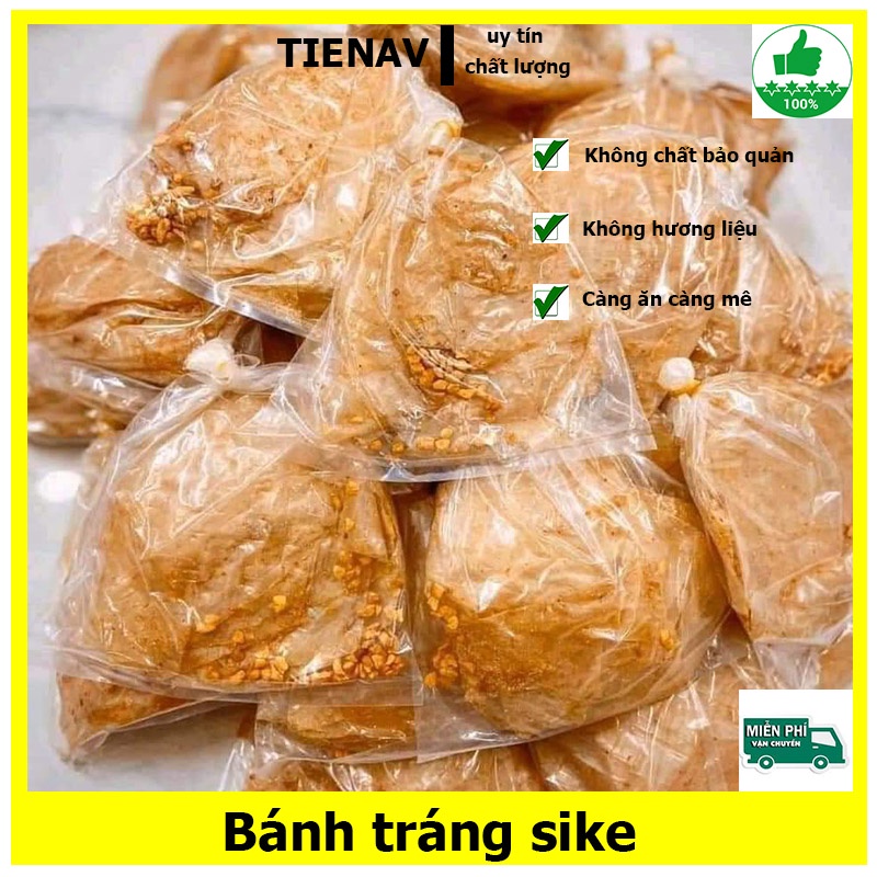 Bánh tráng muối sì ke bơ tỏi phơi sương tây ninh dẻo siêu cay