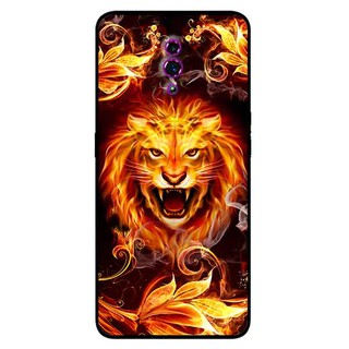 Ốp Lưng Oppo Reno - Sư Tử Lửa 1