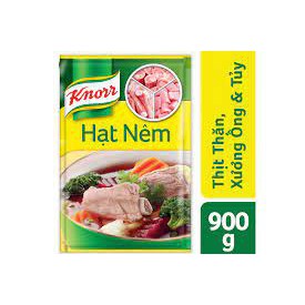 Hạt nêm thịt thăn, xương ống, tủy Knorr gói 900g