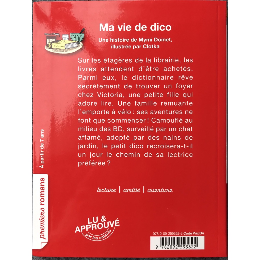 Truyện đọc thiếu nhi tiếng Pháp - Ma vie de Dico - Cuộc sống của từ điển