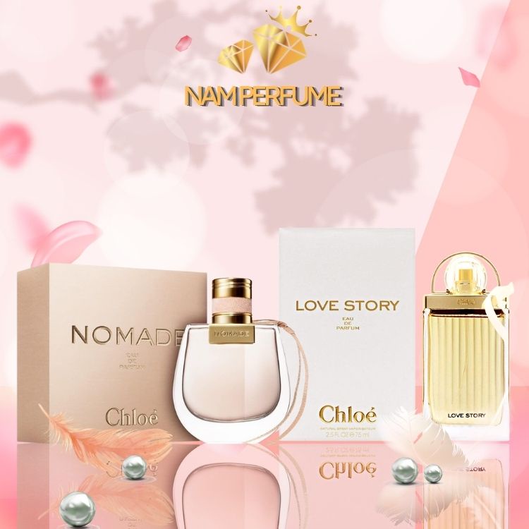 Nước hoa Chloe Love Story 10ML, Chloe Nomade 20ML, Nước Hoa Nữ hương thơm ngọt ngào lôi cuốn