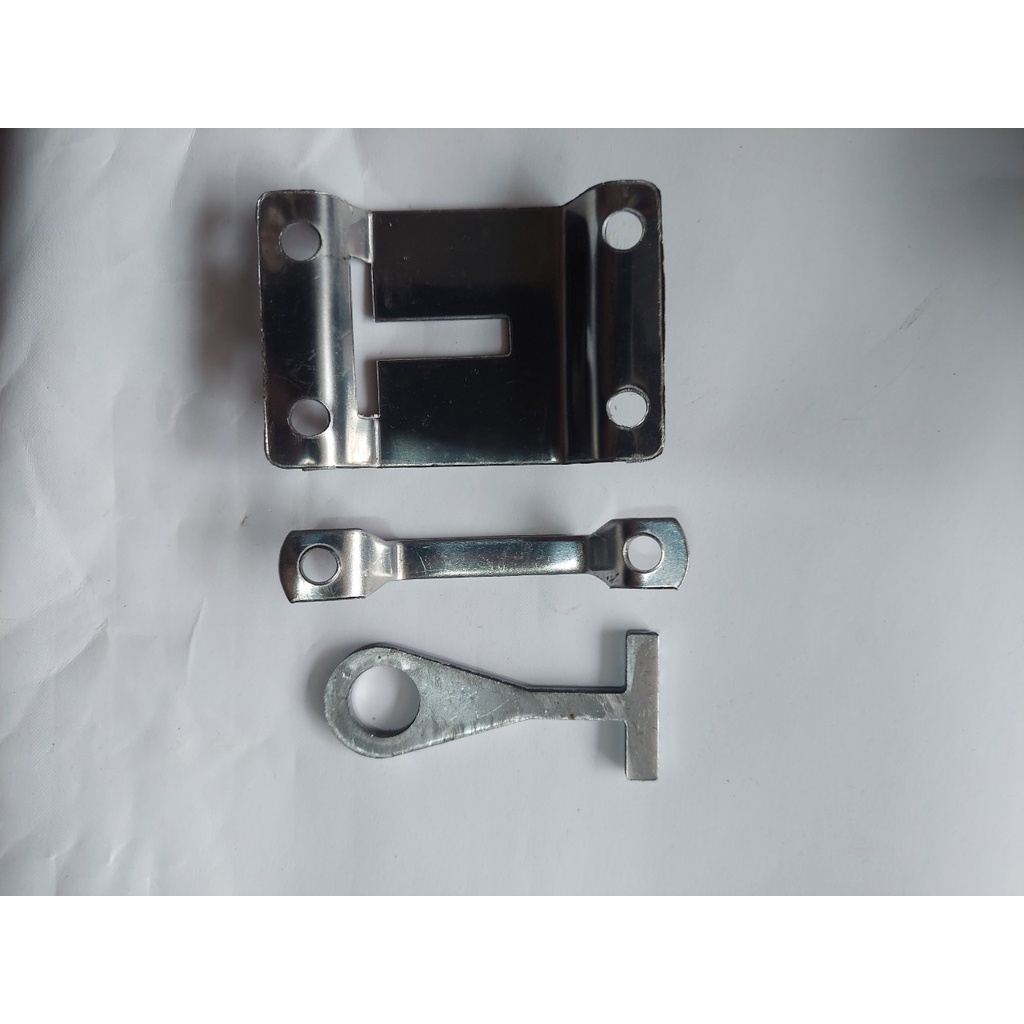Khóa móc cửa thùng xe chữ T inox không rỉ