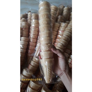 Bịch 10 cái bánh ốc quế ăn kem