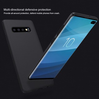 Ốp Lưng Samsung Galaxy S10 Plus Dạng Sần Hiệu Nillkin Chính Hãng