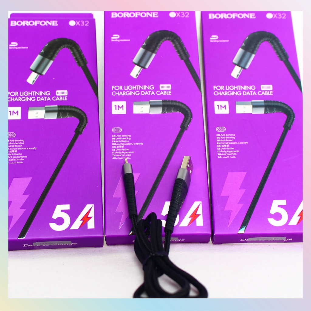 Cáp sạc iphone cáp sạc nhanh BX32