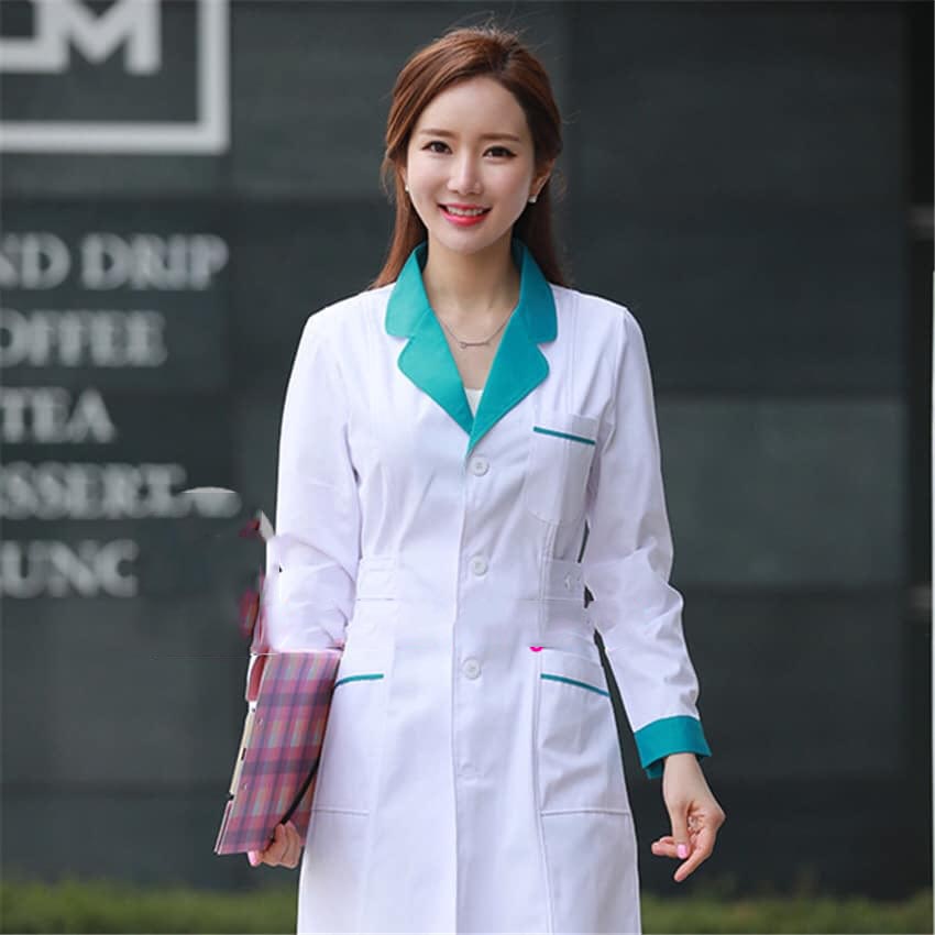 HX00 - Đồng phục Áo Blouse Spa, Thẩm Mỹ, Y Tá Điều Dưỡng, Phòng Khám, Bác Sĩ Nữ Đẹp