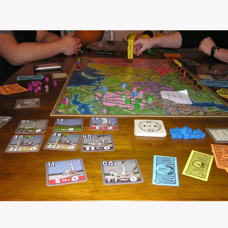 Bộ trò chơi Board game Power Grid vui nhộn