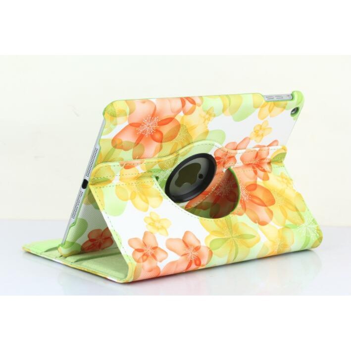 Bao da họa tiết hoa đẹp mắt xoay 360 độ tiện lợi cho iPad Mini 123 | BigBuy360 - bigbuy360.vn