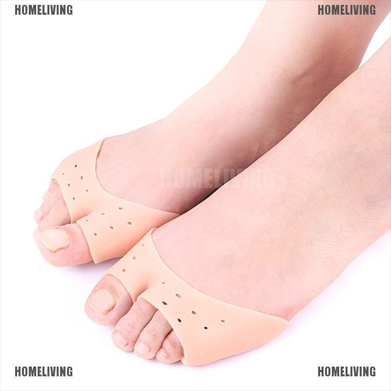 1 Cặp Đệm Silicone Tách Ngón Chân Chăm Sóc Sức Khỏe