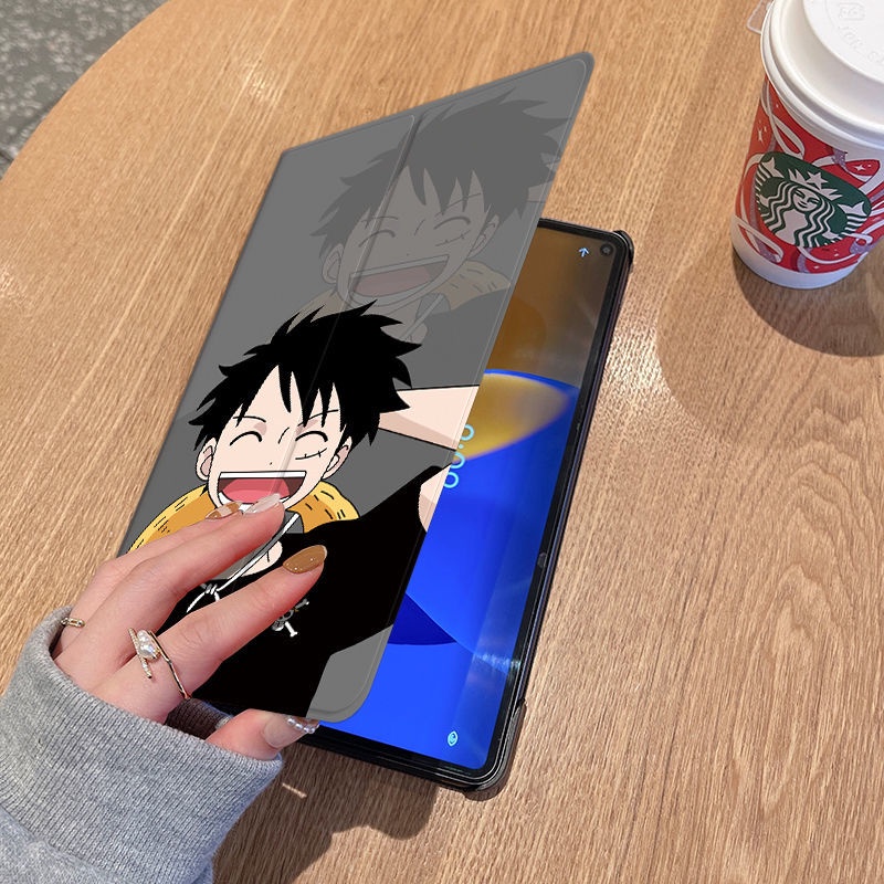 Ốp Máy Tính Bảng Họa Tiết Hoạt Hình One Piece Cho Apple ipad10.2 ipad2 / 3 / 4 / 5 / 6 mini5