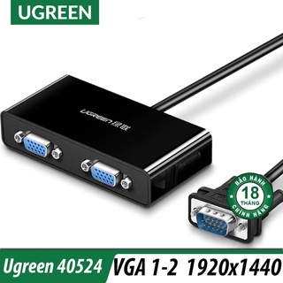 Bộ Gộp VGA 1 Ra 2 Cao Cấp UGREEN 40254- 1920*1440@60Hz