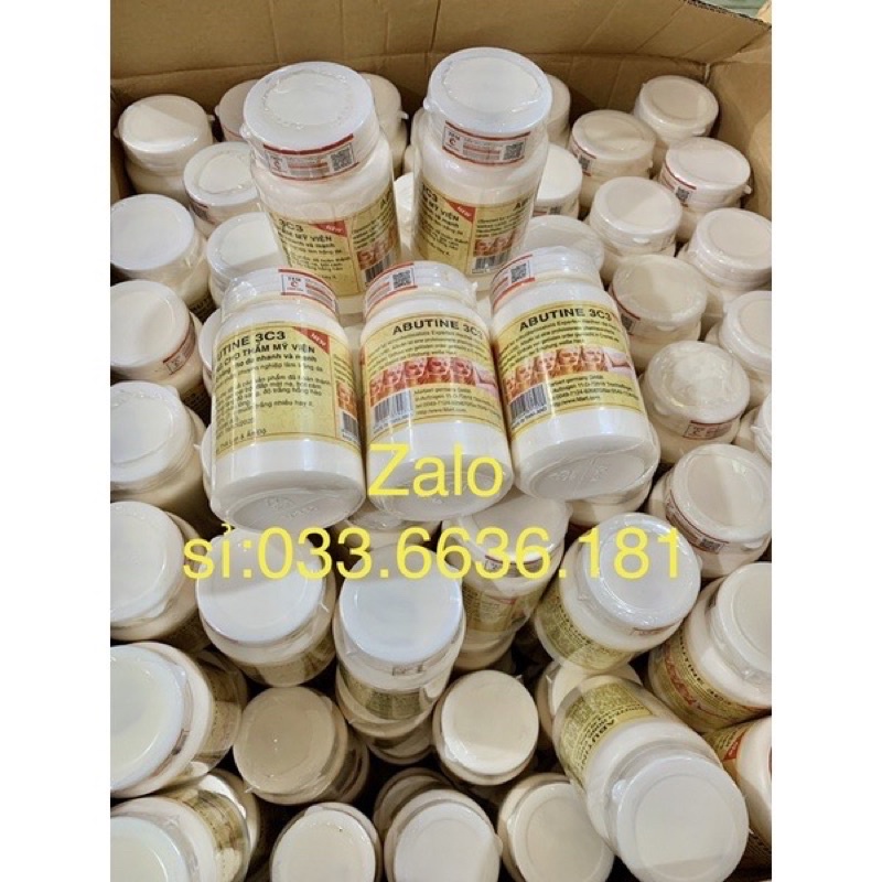 kem kích trắng 3c3 hủ 250g (hủ vàng)
