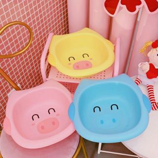 Chậu rửa mặt hình Heo cho bé Kute