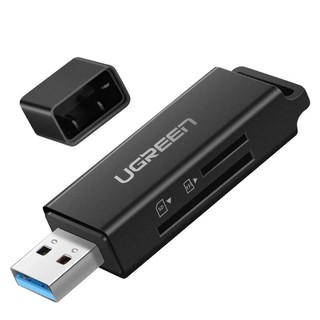 Đầu đọc thẻ nhớ sd/tf usb 3.0 cao cấp màu đen ugreen 40752 cm104