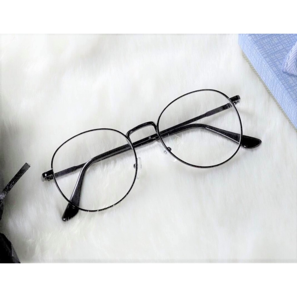 MẮT KÍNH NGỐ TRÒN THỜI TRANG GỌNG KIM LOẠI | BigBuy360 - bigbuy360.vn