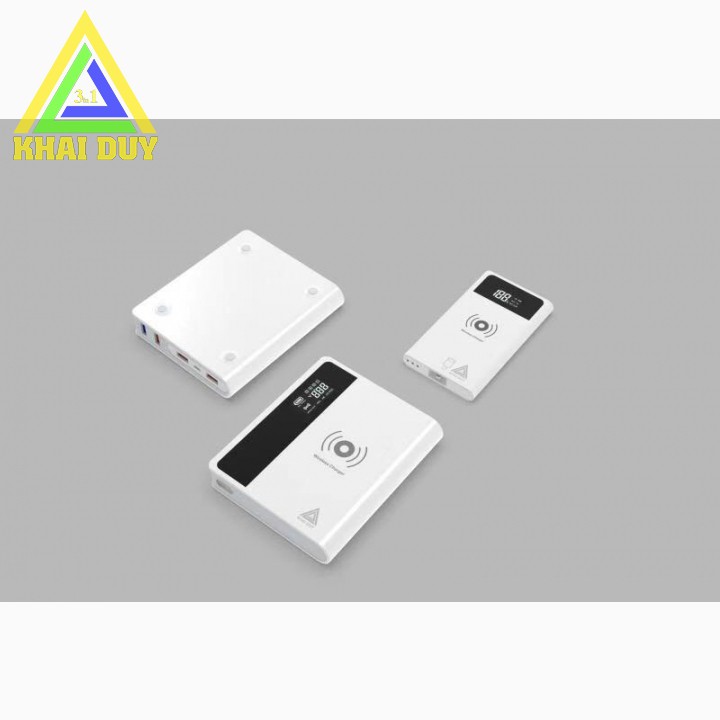 Đế Sạc Không Dây Kiêm Pin Sạc Dự Phòng Siêu Nhanh Chính Hãng Khai Duy YC008 Bảo Hành  1 Năm