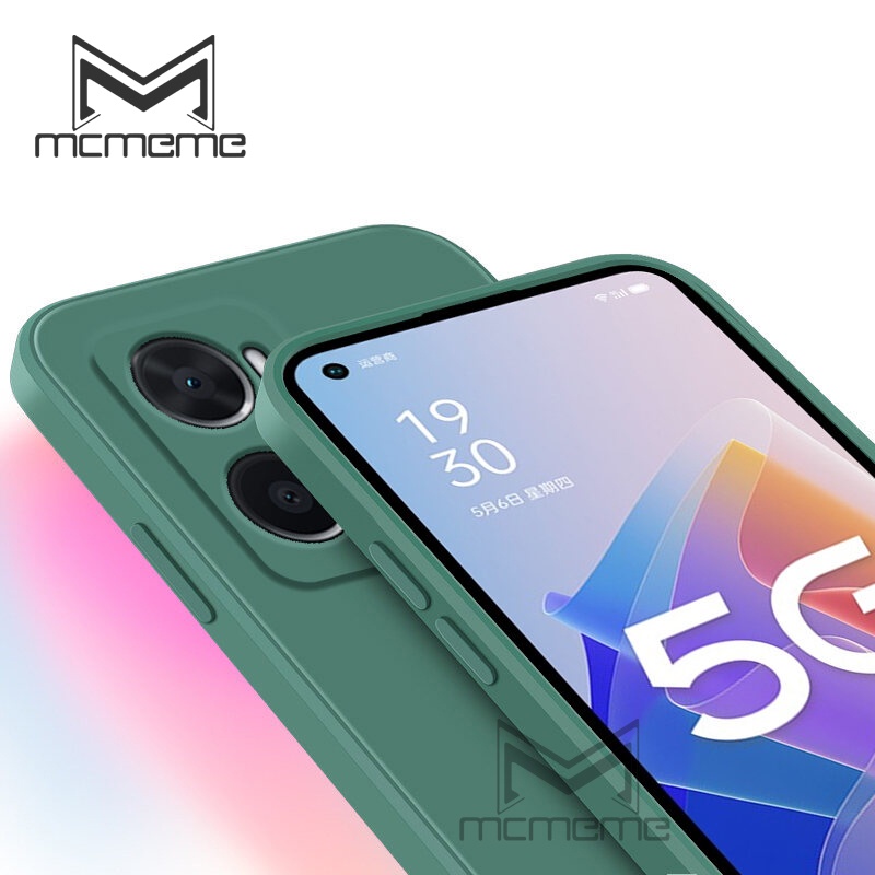 Ốp MCMEME - Ốp lưng Basic cạnh vuông Lót Nhung OPPO A95 A55 A16 A16k A5 A9 2020 A3s A5s A5 A7 A11 A52 A72 A92 A31 A74 A54 5G