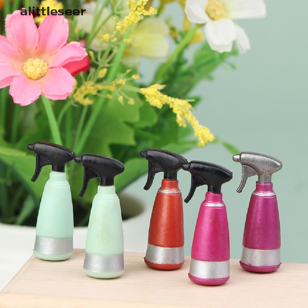 Set 2 Bình Tưới Nước Mini Tỉ Lệ 1: 12 Trang Trí Nhà Búp Bê