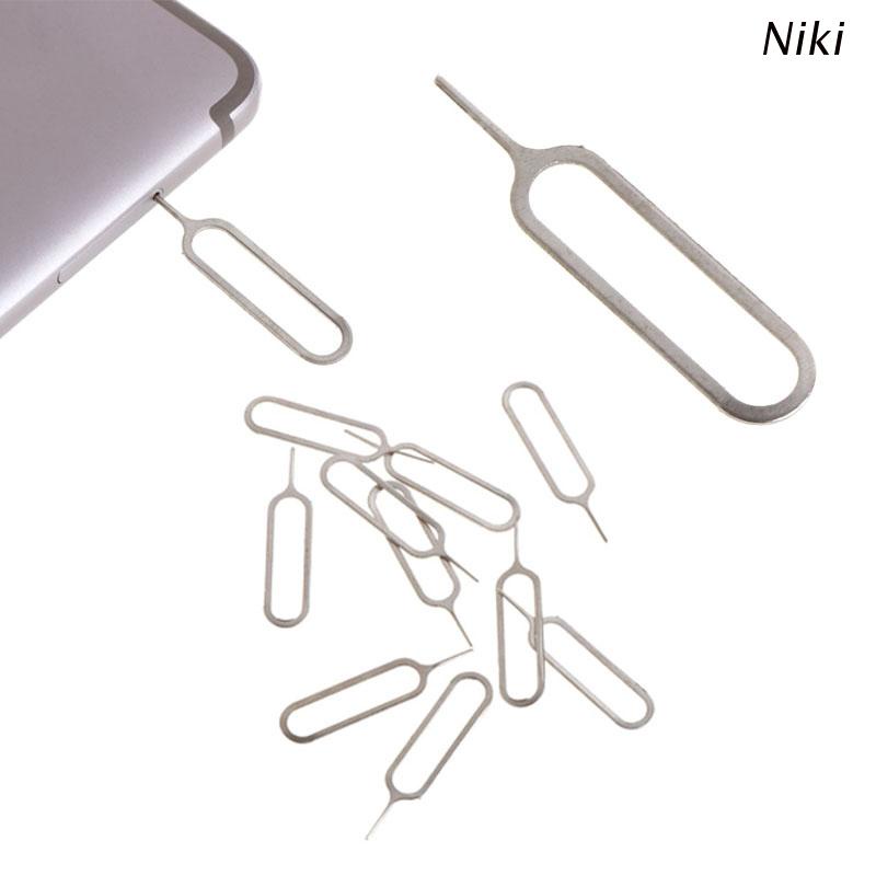 Set 10 dụng cụ tháo sim thích hợp cho huawei p8 lite iPhone X 7 Plus 8 4S xiaomi redmi note 2 3 4X samsung galaxy a5