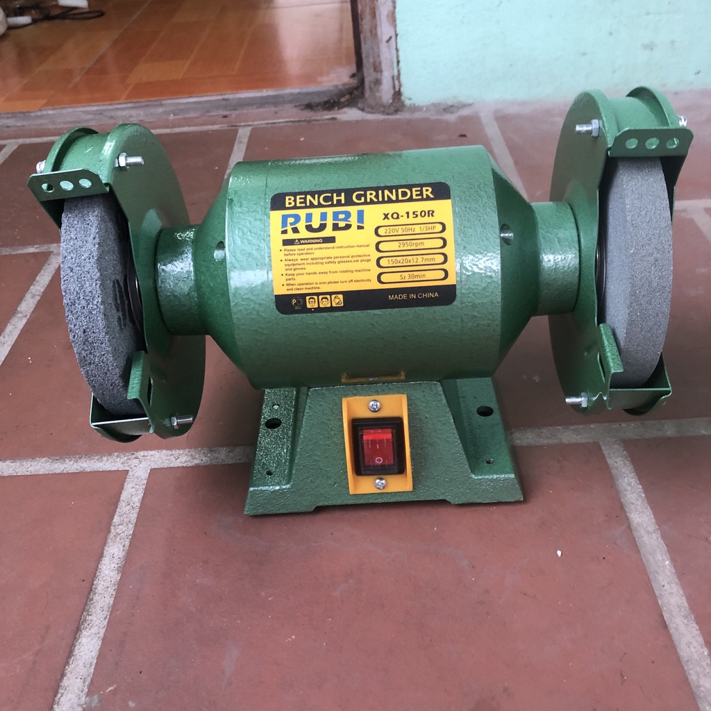 Máy mài kim 2 đá cao cấp rubi đá 200 đường kính lưỡi 200mm Hàng chất lượng cao...