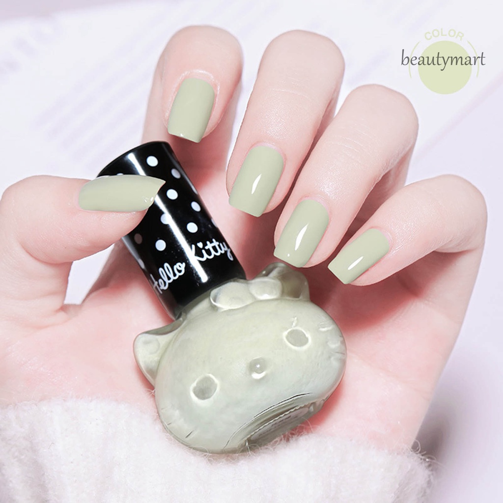 [Hàng mới về] Sơn móng tay hình mèo màu sắc độc đáo nhanh khô 12ml dành cho trẻ em