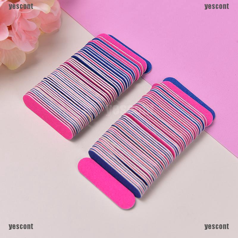 Yc☀Bộ 100 Cây Dũa Móng Tay Mini