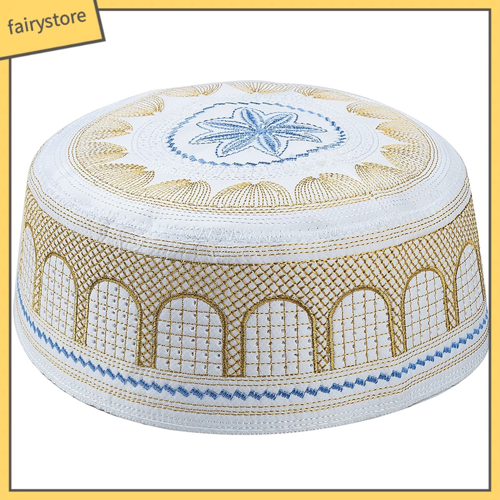 Mũ trùm đầu phong cách Hồi giáo thời trang dành cho nam