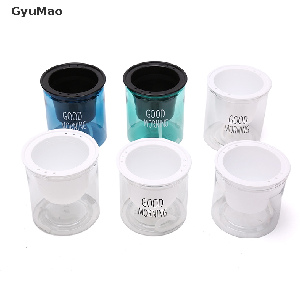 [cxGYMO] Transparent Flower Pot Self-Watering Plant Flower Pot Home Garden Decoration  HDY