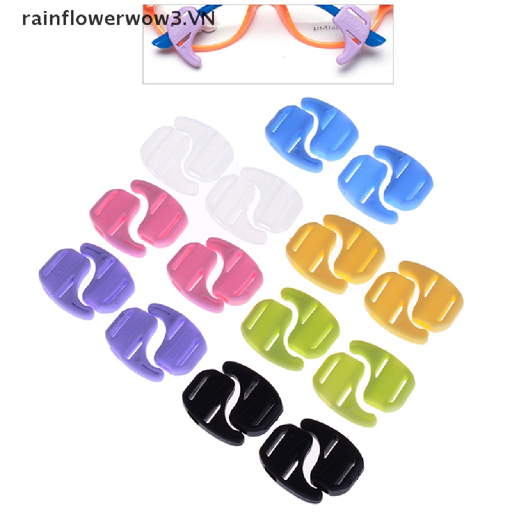 Bộ 2 Cặp Móc Tai Đeo Mắt Kính Bằng silicone Chống Trượt