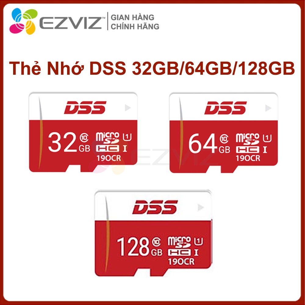 Thẻ Nhớ DSS Lưu Trữ Cho Camera - 32GB/64GB/128GB
