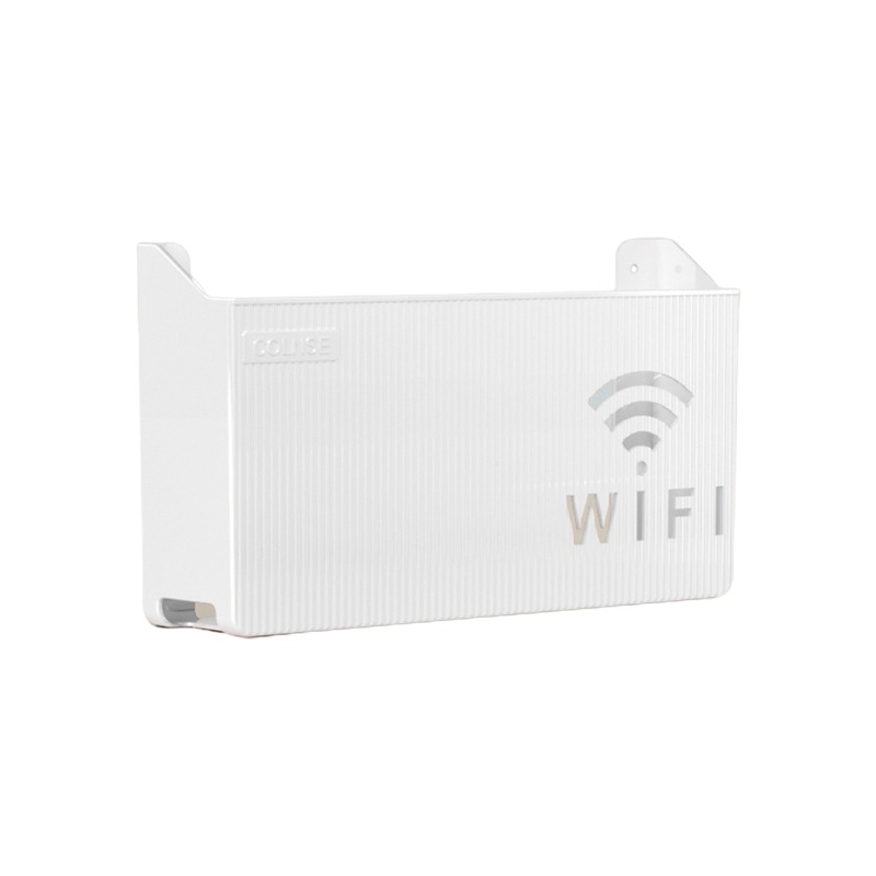 QQ Hộp Đựng Bộ Định Tuyến Wifi Gắn Tường Kèm Dây Cáp Chuyên Dụng Cho Phòng Ngủ/Phòng Khách