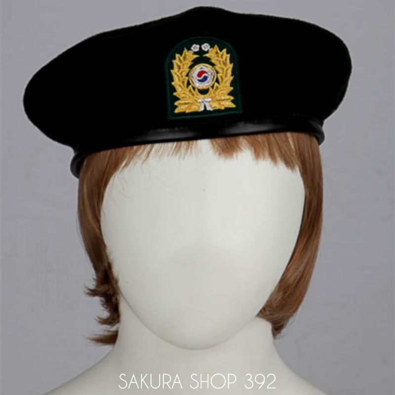 Mũ nồi nón Beret phong cách lính Hàn Quốc