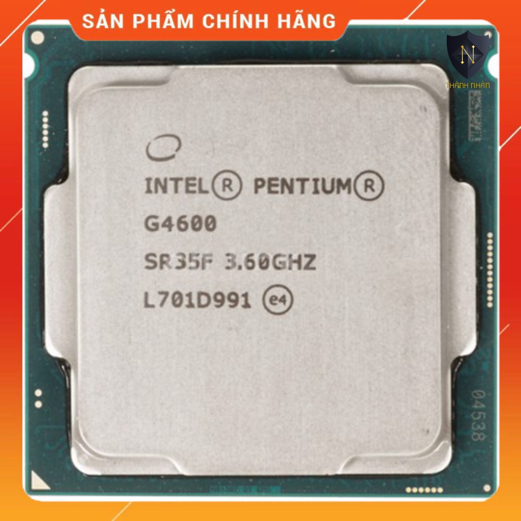 [BẢO HÀNH 36T] - CPU Intel Pentium G4600 Tray + Fan - Socket 1151 v1