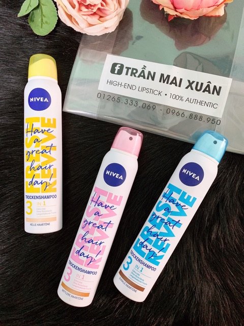 Dầu gội khô NIVEA (xách tay Đức)