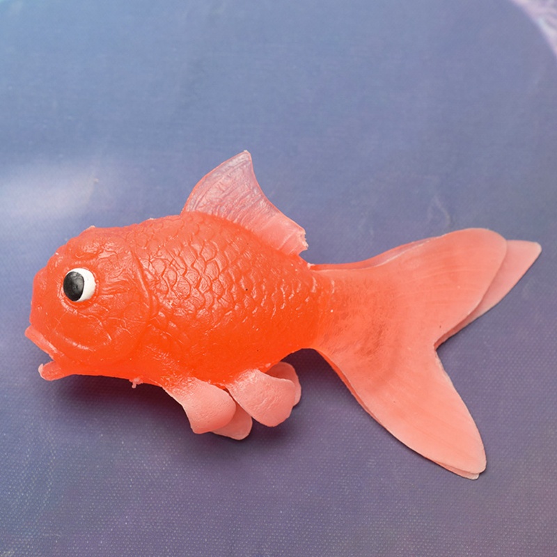 Set 10 Cá Vàng Cao Su Đồ Chơi Cho Bé