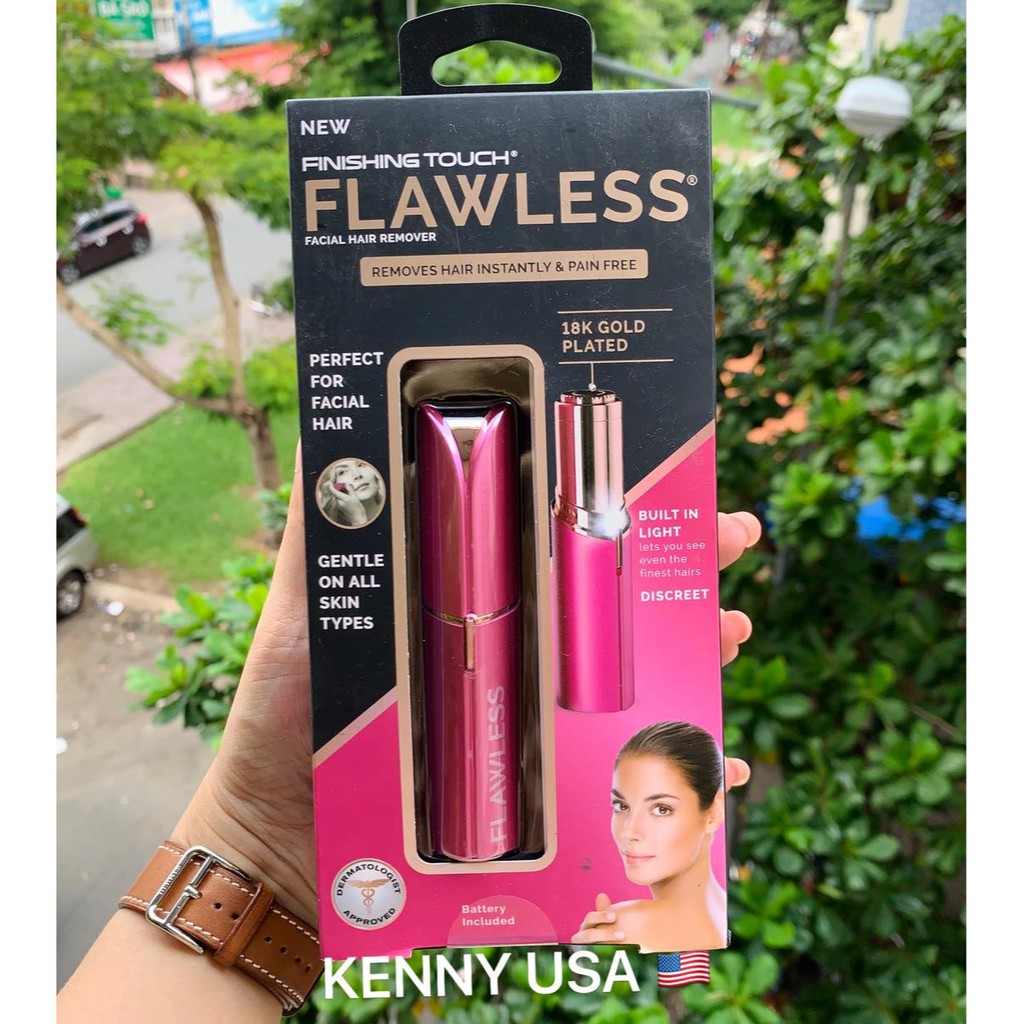 Máy Cạo lông cằm tay dành cho nữ - Finishing Touch Flawless hair remover