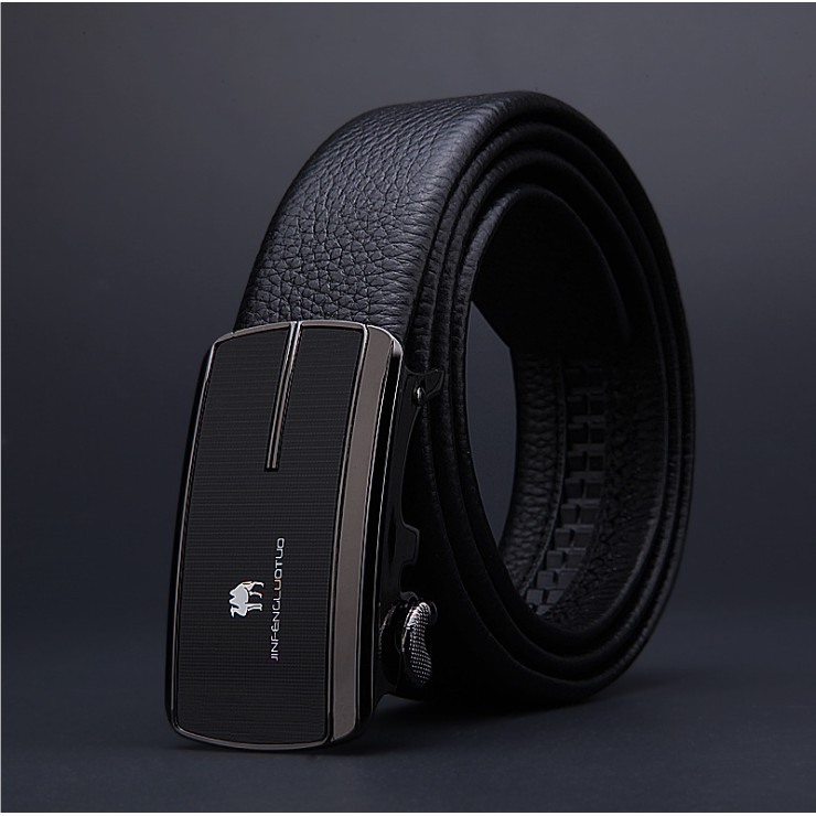 (NEW 2020 Men's Belt) Bảo Hành 2 Năm - Dây Nịt Thắt Lưng Da Bò Thật Cao Cấp A037 Jin - Hàng Nhập Khẩu - Nam Nữ Hà Nội