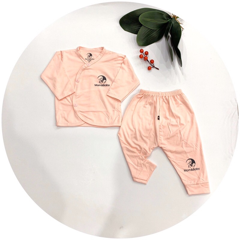 Bộ Dài Tay Thun Lạnh Vạt Chéo Sơ Sinh (ảnh chụp thật) sỉ,lẻ