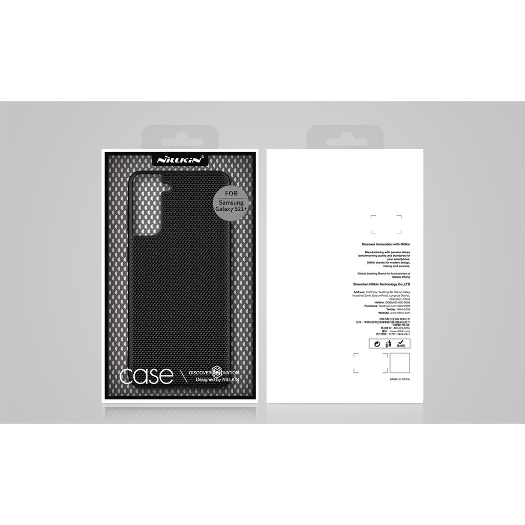 Ốp Lưng Samsung Galaxy S21 Plus Dạng Vải Hiệu Nillkin TexTured