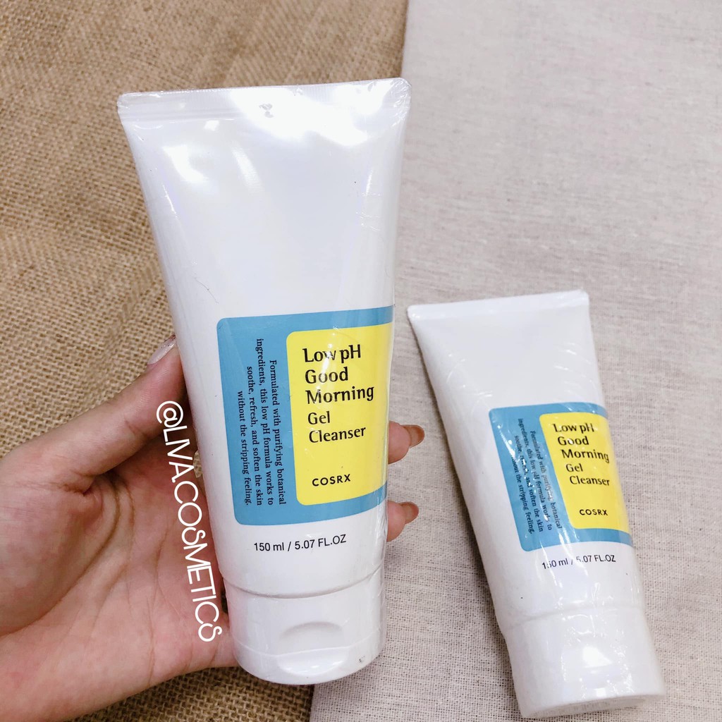 Sữa Rửa Mặt Dạng Gel Cosrx Low PH Good Morning Gel Cleanser