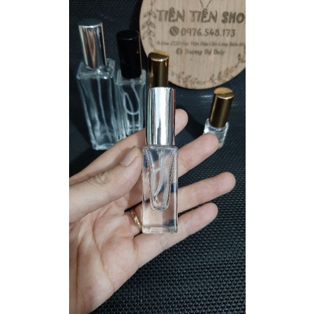 Chai thủy tinh xịt nước hoa các size 3ml, 5ml, 10ml, 20ml, 30ml