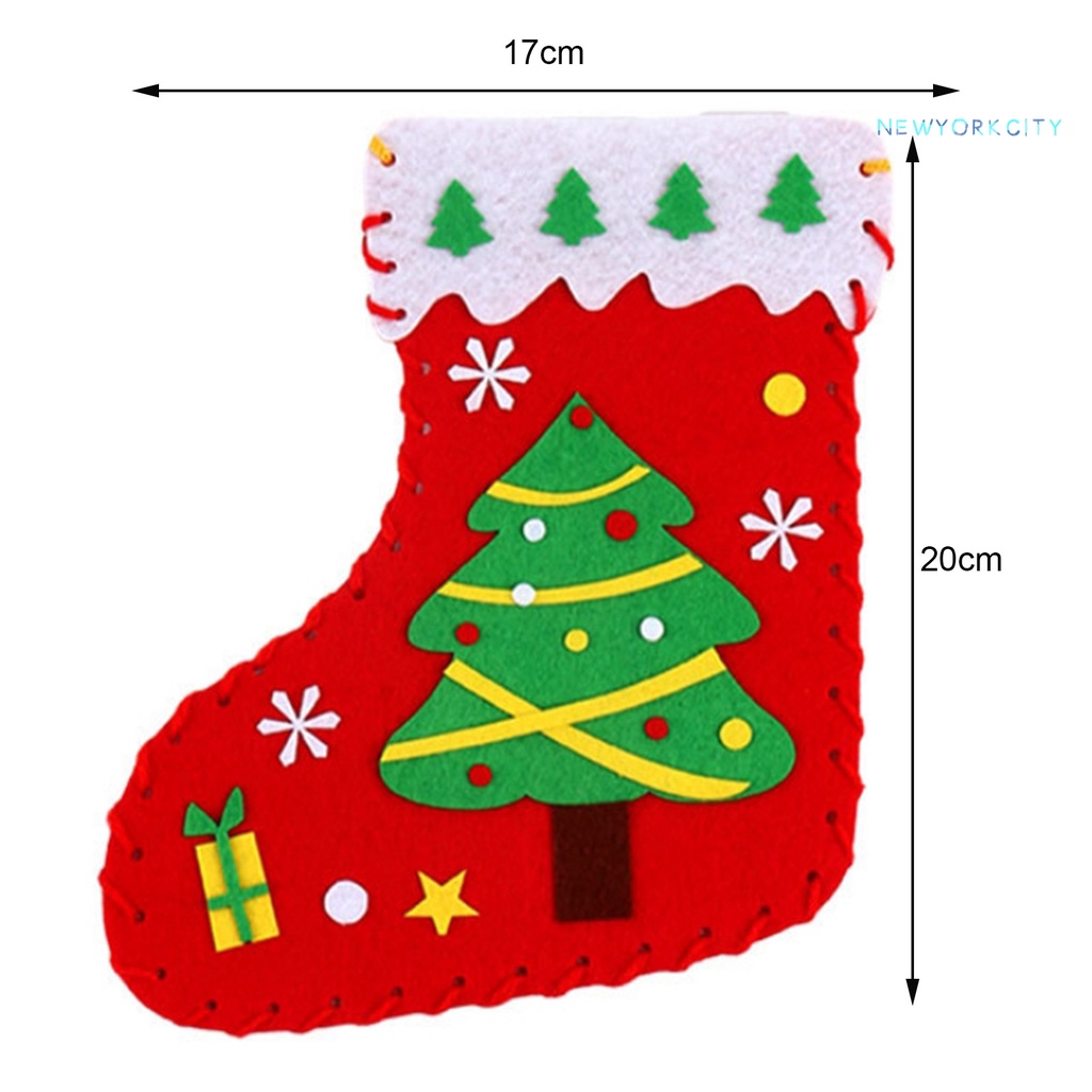 1 Đôi Vớ Thủ Công Màu Sắc Tươi Sáng Thân Thiện Với Môi Trường Cho Trẻ Mẫu Giáo / Trẻ Em DIY