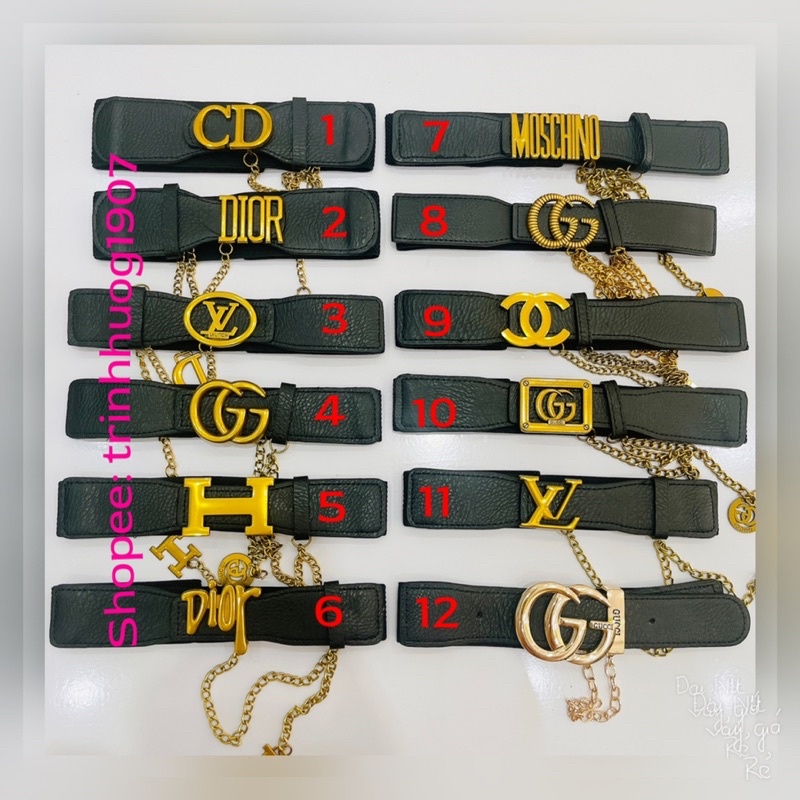 Đai váy thun 3,5cm