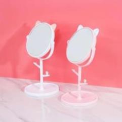 [HOT] Gương tai mèo để bàn trang điểm làm đẹp- kiếng soi phong cách Hàn Quốc tiểu thư, bao vận chuyển