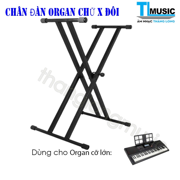 Chân đàn Organ - Chân X đôi dùng cho đàn Organ (Keyboard), Piano điện