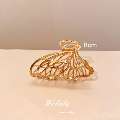 Kẹp tóc mạ vàng phong cách Hàn Quốc thời trang sang trọng cho nữ