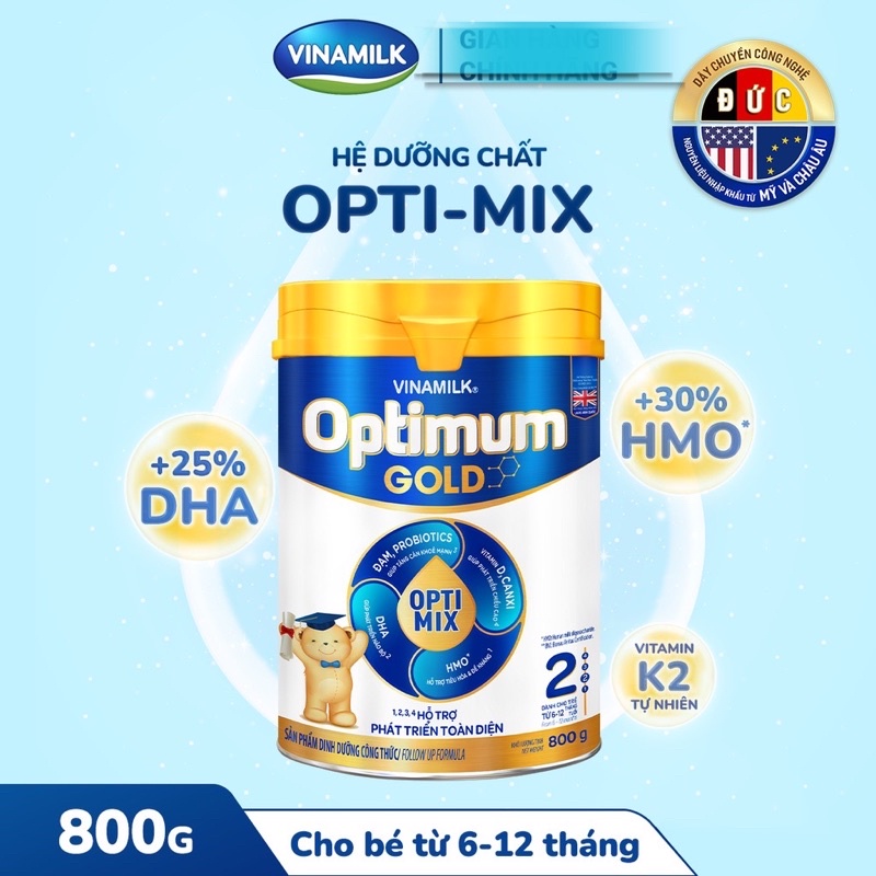 SỮA BỘT OPTIMUM GOLD 2