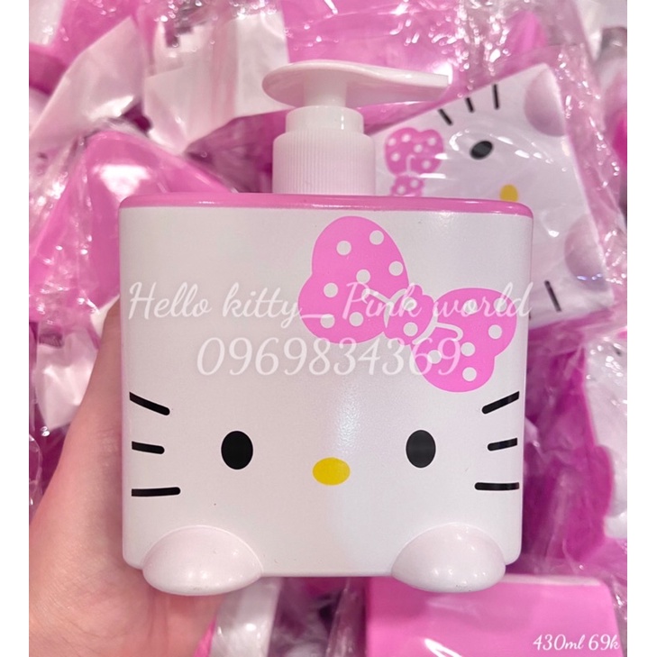Bình chiết mỹ phẩm hello kitty