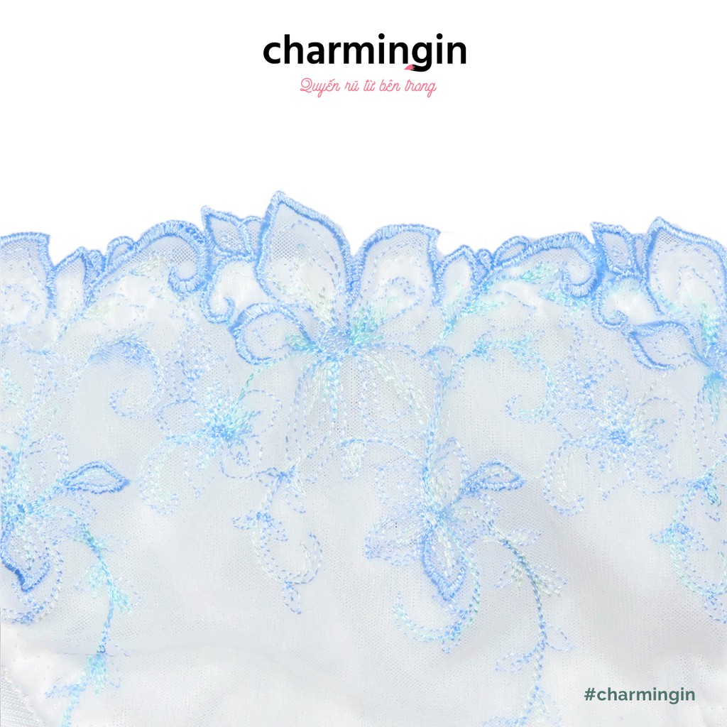 Quần lót dệt kim ren hoa sang trọng size M, L, LL - QLDK0078